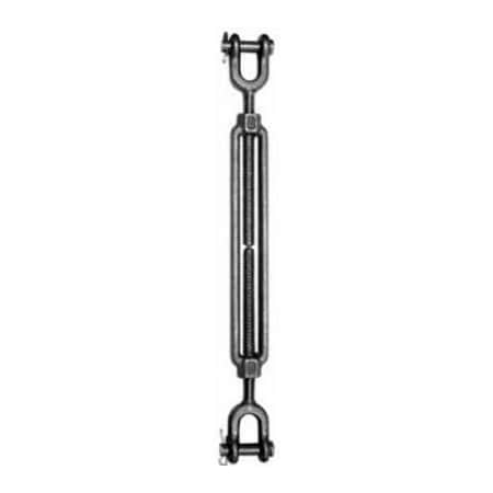 Ken Forging Ken Forging, Turnbuckle Assembly, Jaw & Jaw, 1/2-13 x 12-3/8", Carbon,  TB105-J-J